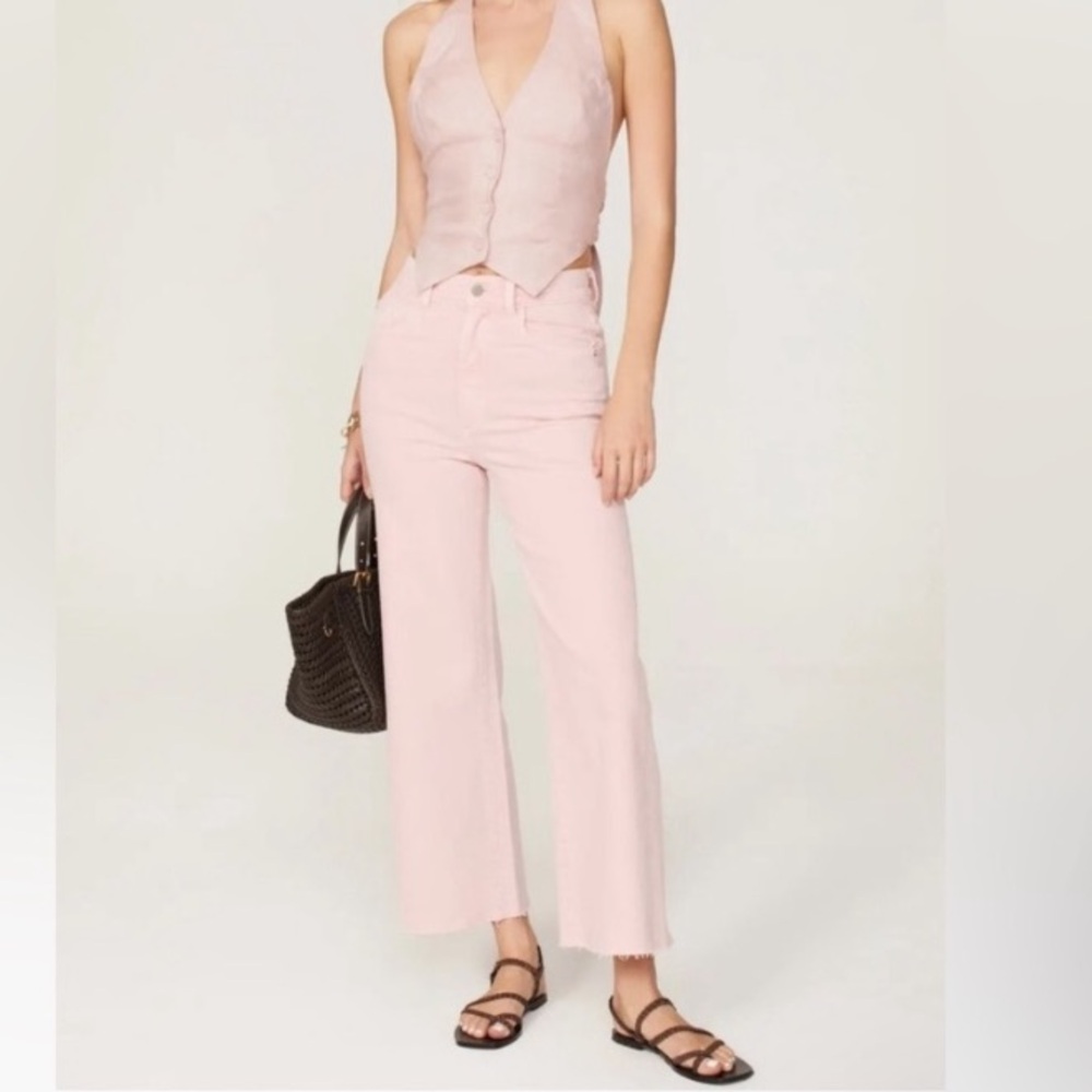 DL1961 Hepburn Wide Leg High Rise Vintage Jeans